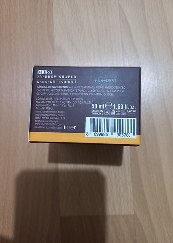 Beden Renk MaRa Kaş Şekillendirici Koyu Kahverengi