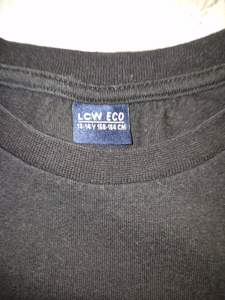 Siyah Erkek Çocuk Uzun Kollu Baskılı Tisort - Görsel 2