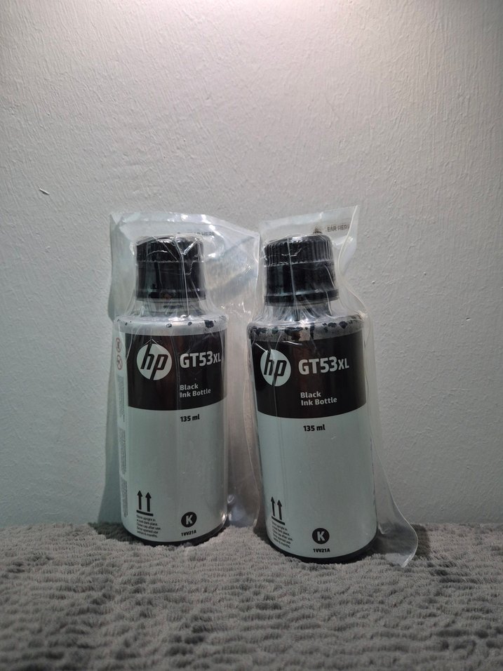 HP GT53 Siyah Mürekkep Şişesi 135 ml - Görsel 2