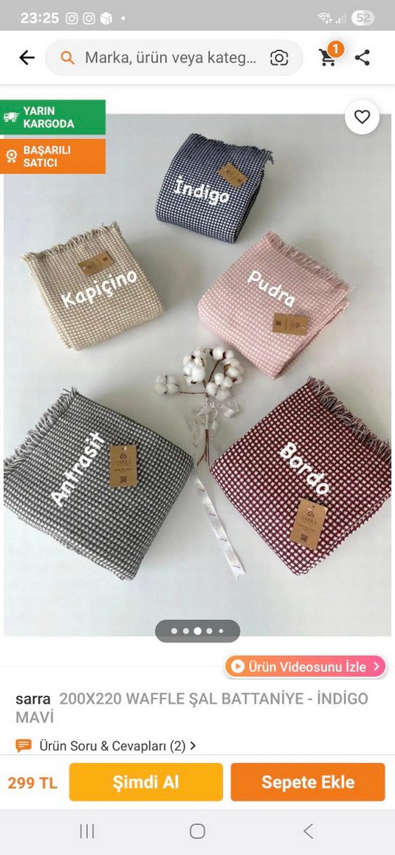 Bordo Desenli Pike Örtüsü - Görsel 3