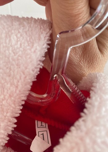 Zara Kırmızı Düğmeli Çocuk Pancosu - Görsel 3