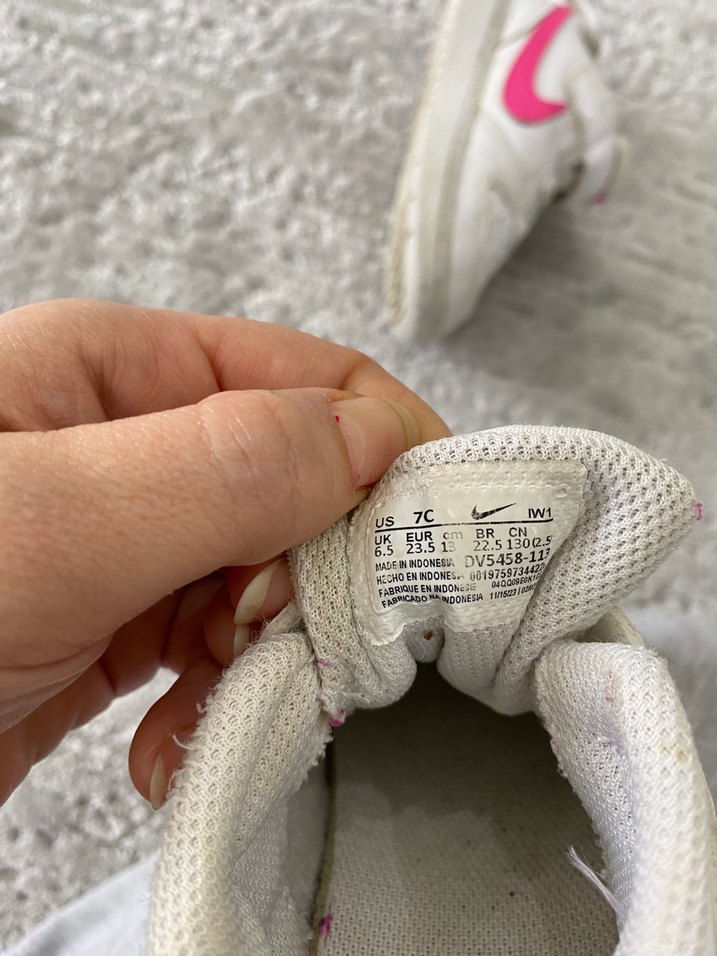 Kız Çocuk Pembe Nike Spor Ayakkabı - Görsel 5