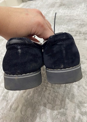 Siyah Rugan Stiletto Topuklu Klasik Goth Ayakkabı - Görsel 4