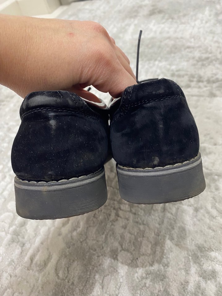 Siyah Rugan Stiletto Topuklu Klasik Goth Ayakkabı - Görsel 4