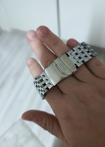 Klasik Gri Erkek Kol Saati - Görsel 2