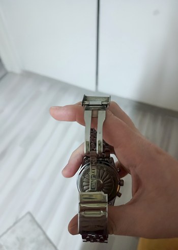 Klasik Gri Erkek Kol Saati - Görsel 4