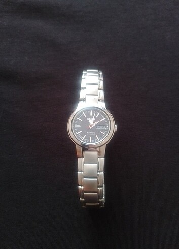 Beden gri Renk Seiko 5 otomatik 21 jewels kadın kol saati