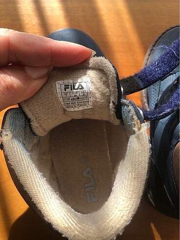 24 Beden lacivert Renk Fila çocuk bot