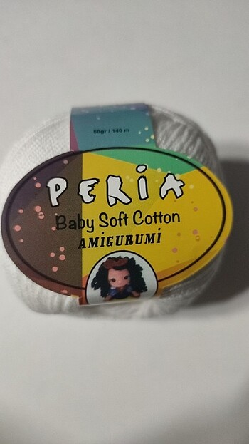Peria Amugurimi 50 g Beyaz ip 2 adet