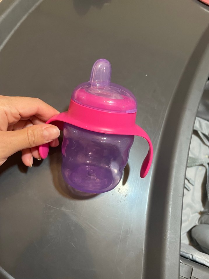 Pembe Philips Avent kulplu bebek suluk - Görsel 5