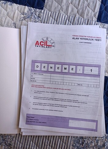  Beden Renk Acil Matematik deneme