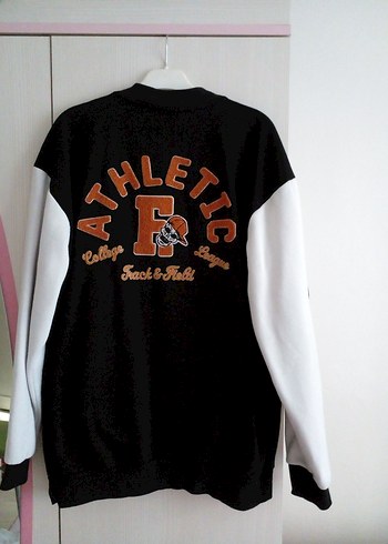 Düğmeli Siyah Beyaz erkek ceket - Görsel 5