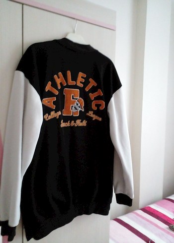 Düğmeli Siyah Beyaz erkek ceket - Görsel 4