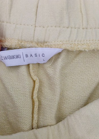 Bej erkek Keten Bermuda Şort - Görsel 2