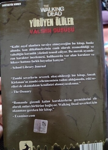  Yürüyen ölüler the Walking Dead Vali'nin düşüşü