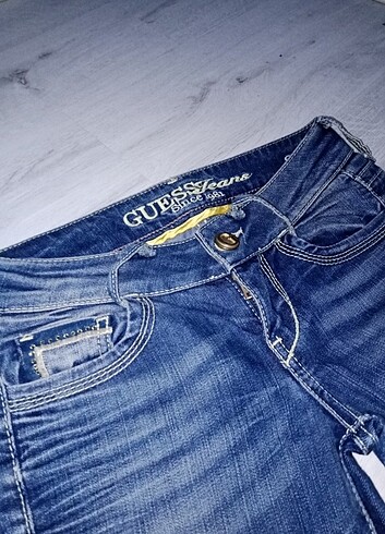 xs Beden mavi Renk Orjinal guess düşük bel pantalon