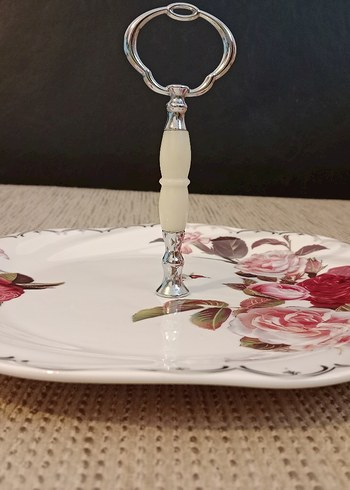 Beden Rose Garden Vintage Katlı Servis Tabağı