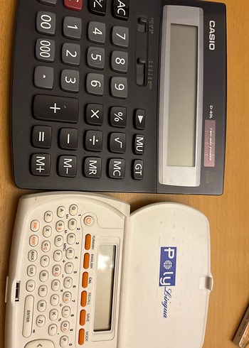 Casio Siyah Hesap Makinesi D-40L - Görsel 3