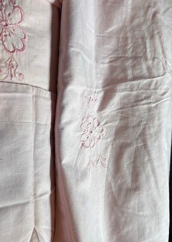 Nakışlı Pembe  göbekli nevresim - Görsel 7