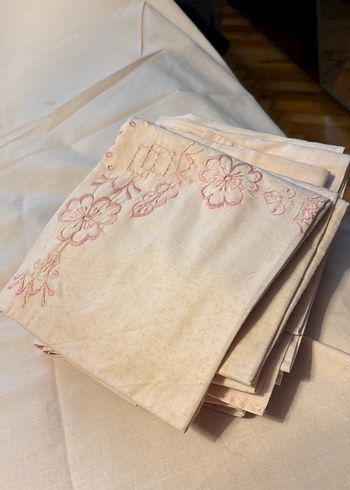 Nakışlı Pembe  göbekli nevresim - Görsel 14