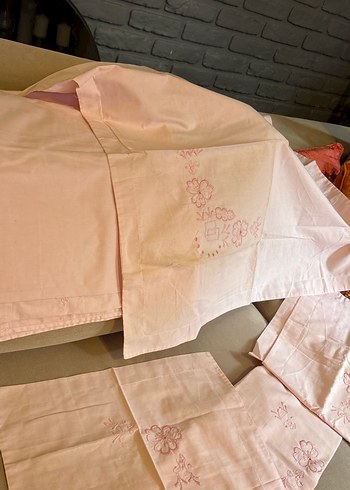 Nakışlı Pembe  göbekli nevresim - Görsel 3