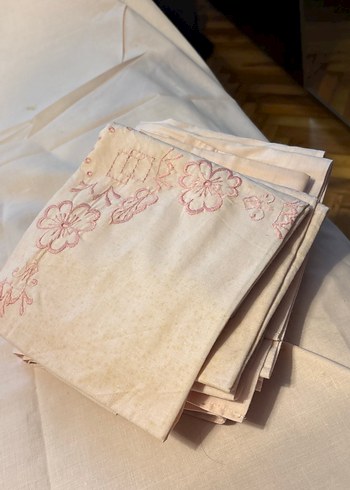 Nakışlı Pembe  göbekli nevresim - Görsel 15