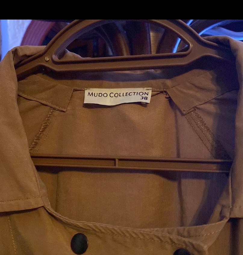 Bej Midi Kadın   trench mont - Görsel 3