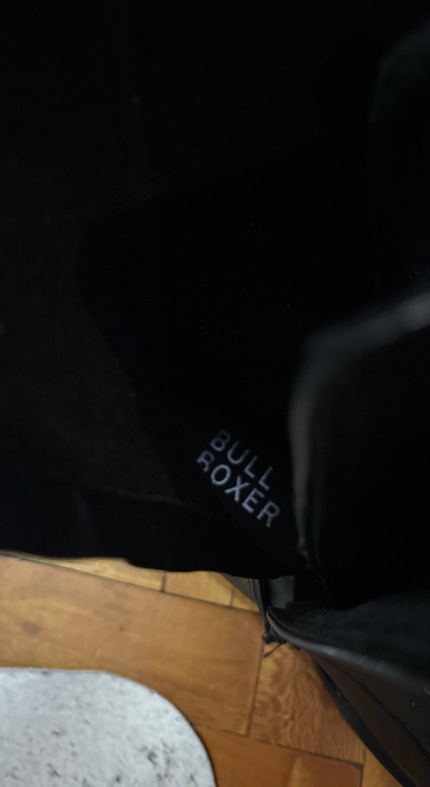 Siyah Deri Dantel Detaylı Gotik Kadın Botu - Görsel 4