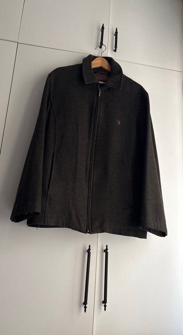 Erkek Kahverengi Fermuarlı kaban - Görsel 2