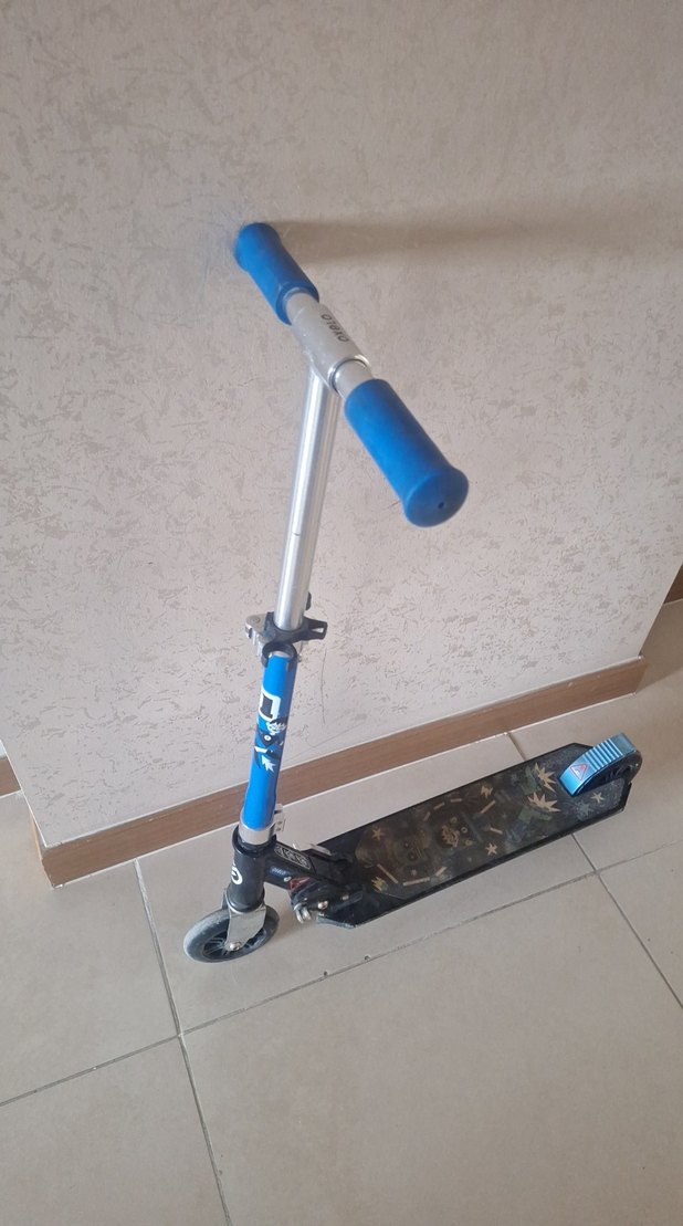 Koyu Mavi Çocuk Scooter - Görsel 4