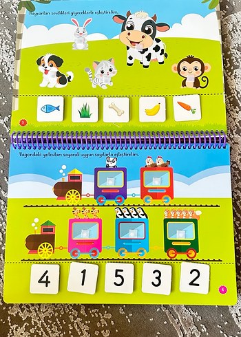 Yükselen Zeka 2-4 yaş cırt cırtlı etkinlik kitabı - Görsel 4