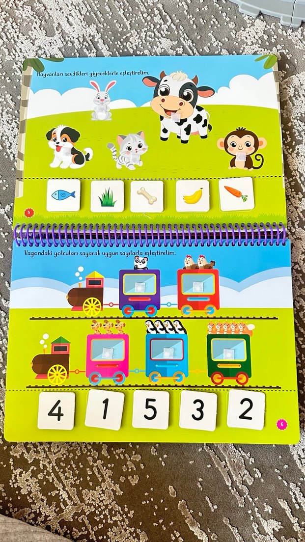 Yükselen Zeka 2-4 yaş cırt cırtlı etkinlik kitabı - Görsel 4