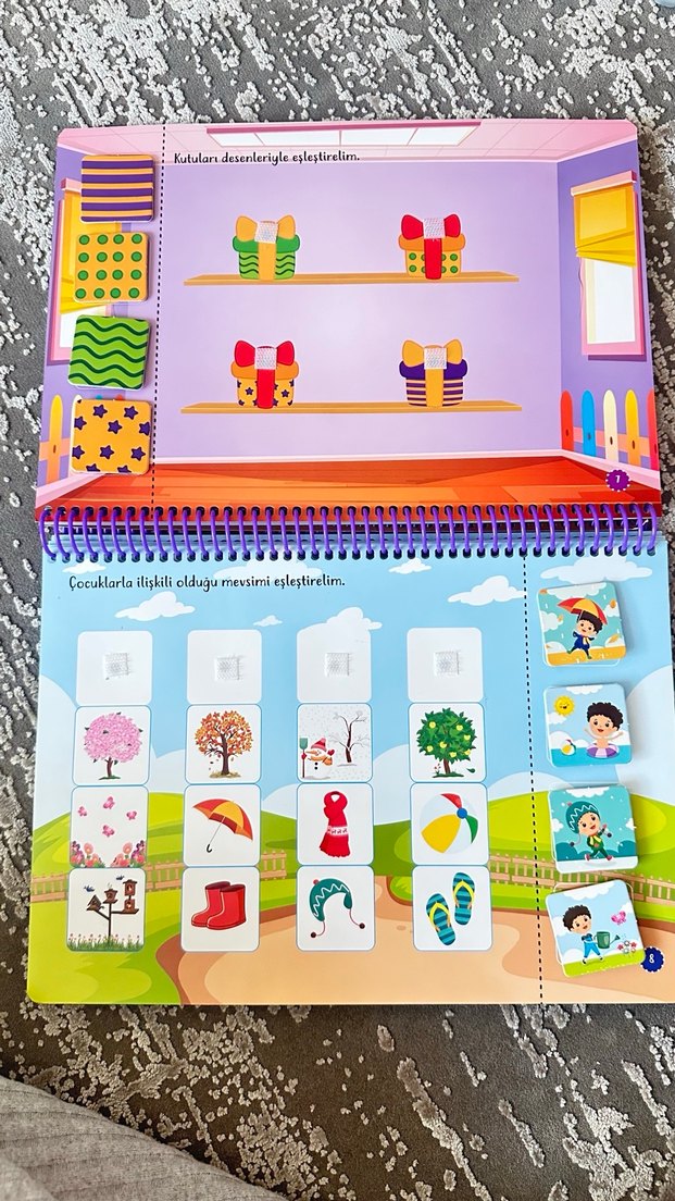 Yükselen Zeka 2-4 yaş cırt cırtlı etkinlik kitabı - Görsel 5