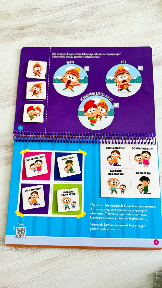Yükselen Zeka Cırt Cırtlı Mahremiyet Eğitimi Kitabı - Görsel 5