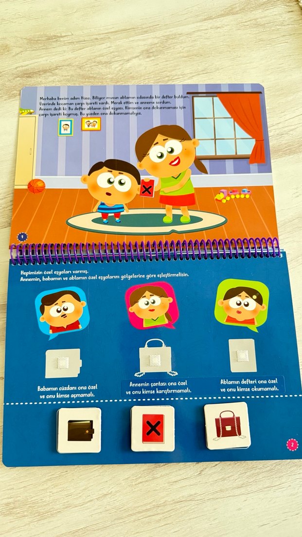 Yükselen Zeka Cırt Cırtlı Mahremiyet Eğitimi Kitabı - Görsel 2