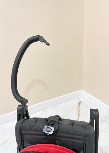 Hamilton R1 Bebek Arabası Siyah Kırmızı - Görsel 17