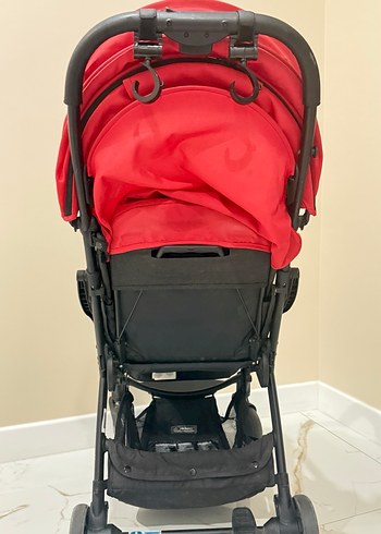 Hamilton R1 Bebek Arabası Siyah Kırmızı - Görsel 12