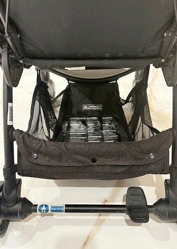 Hamilton R1 Bebek Arabası Siyah Kırmızı - Görsel 13