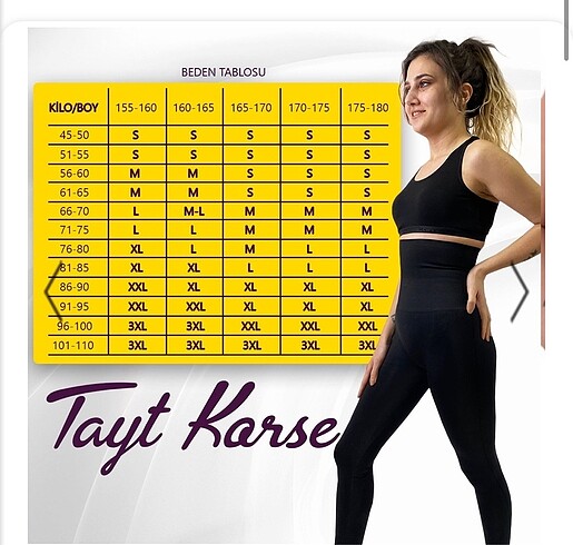 Ayrem Tayt Korse L Beden - Görsel 10