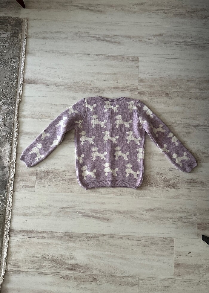 Lcw Triko Hırka lila renk - Görsel 5