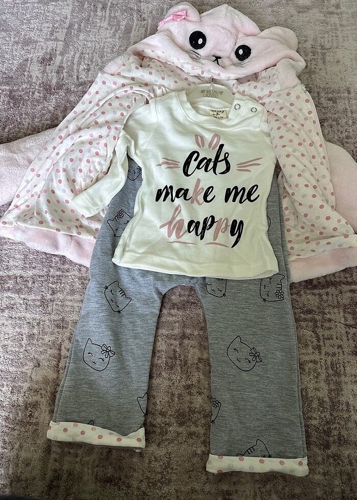 Breeze alt üst ve hırka takım - Görsel 2