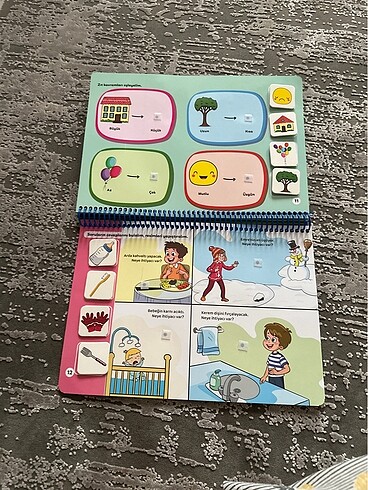 Çocuk akademi 1-4 yaş cırtlı etkinlik kitabı - Görsel 7