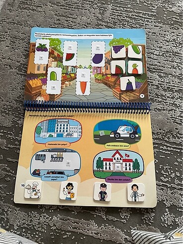 Çocuk akademi 1-4 yaş cırtlı etkinlik kitabı - Görsel 6