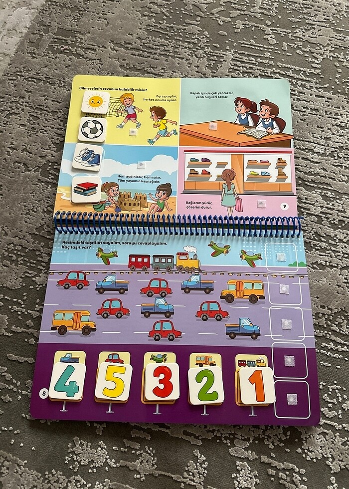Çocuk akademi 1-4 yaş cırtlı etkinlik kitabı - Görsel 5