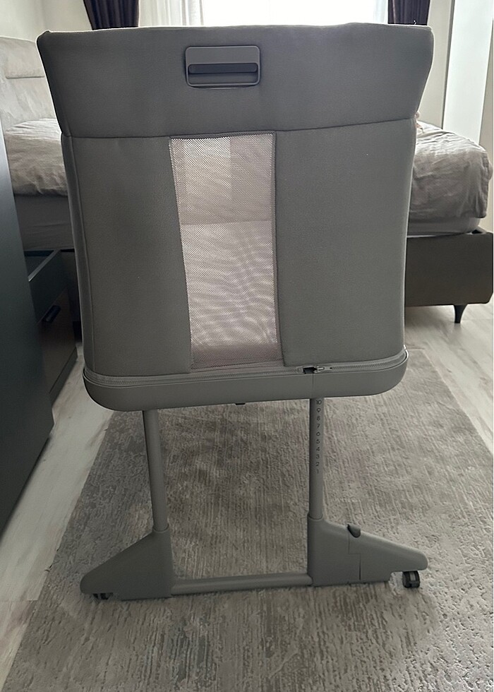 Chicco Next2me forever anne yanı beşik Cool grey - Görsel 5