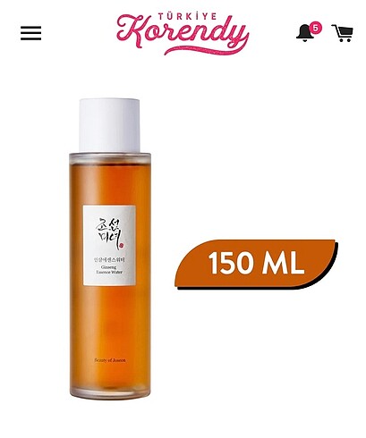 Beauty of Joseon Ginseng Water 150ml