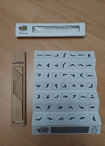 Diğer 4'lü ahşap tangram