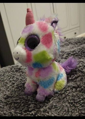 Pastel Renkli Peluş Unicorn Oyuncak