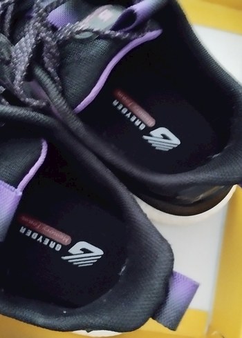 Greyder Kadın Siyah Mor Spor Ayakkabı - Görsel 3