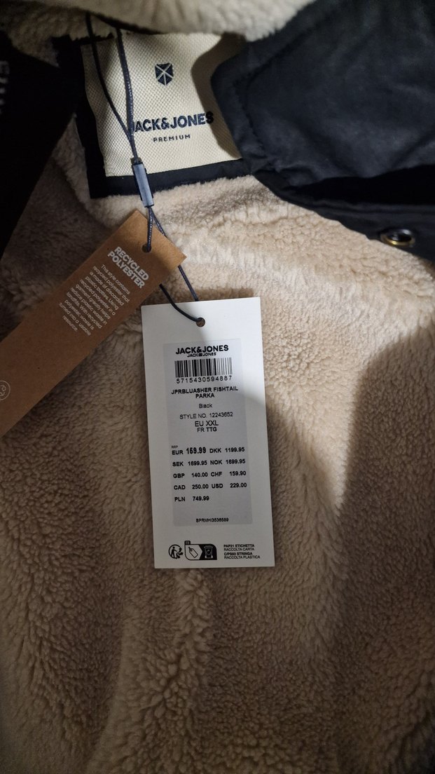 Jack Jones Xxl Erkek Mont - Görsel 5